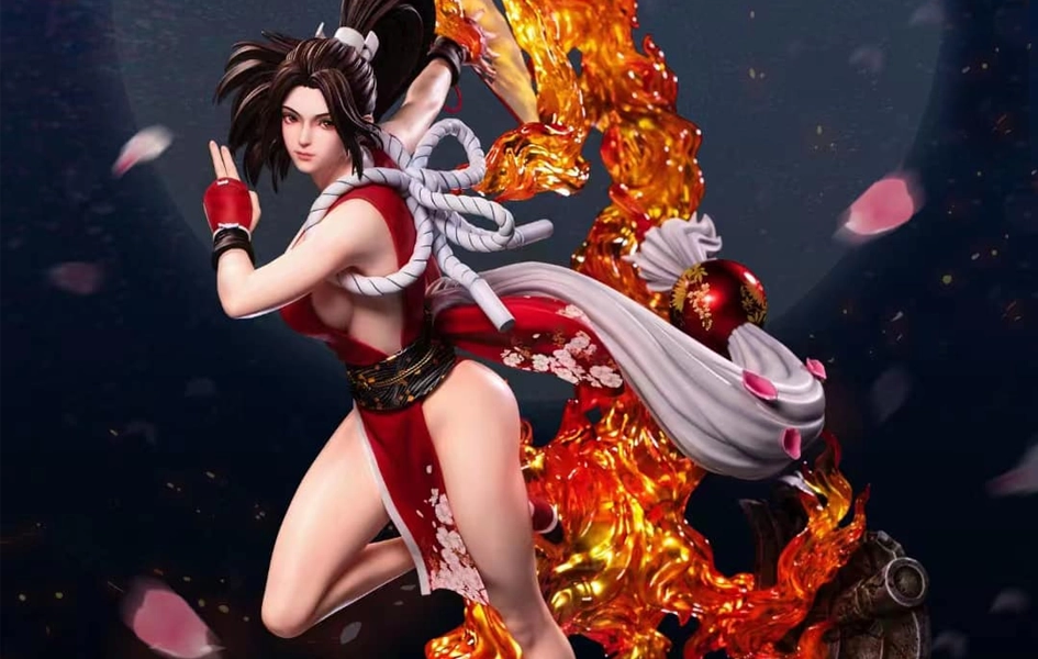 Podcast Studio Cultural Icon King of Fighters XIV - Mai Shiranui 1/4 Scale Statue