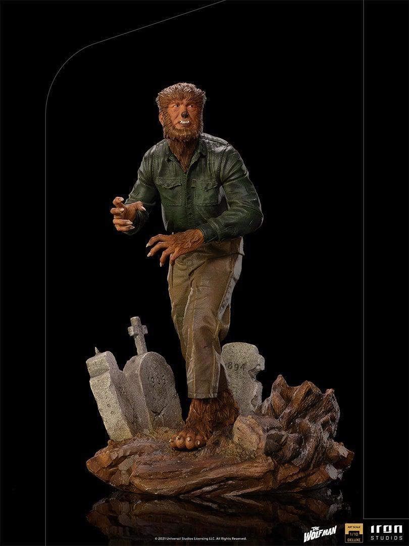 Mindfulness practice Universal Monsters - The Wolf Man Deluxe Art Scale 1/10