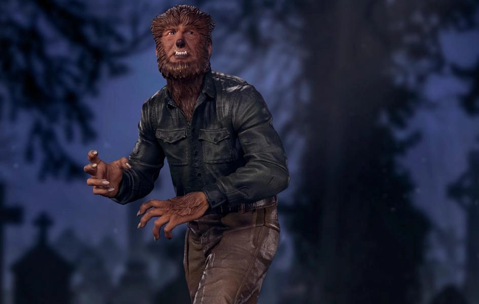 Emerging Brand Universal Monsters - The Wolf Man Deluxe Art Scale 1/10