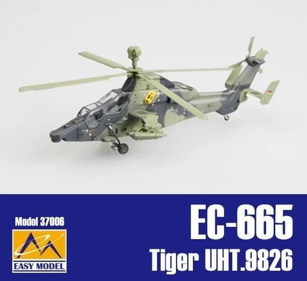 1:72 German Eurocopter EC-665 Tiger UHT.9826 Rotorcraft Forward Compatibility Hybrid Genre
