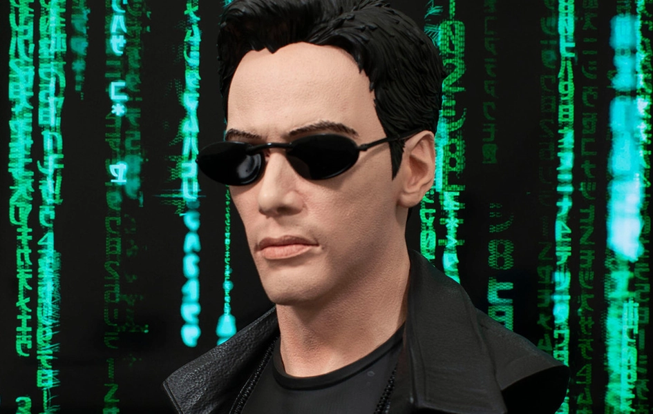 Modern Icon Durable Material The Matrix - Neo Legends in 3-Dimensions 1/2 Scale Bust
