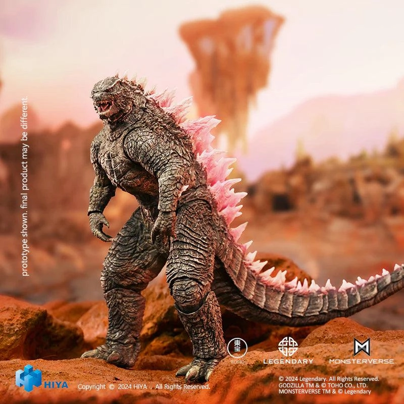 Tournament Legal Remastered Edition The New Empire Godzilla Evolved Version (Pink Fin) Action Figure