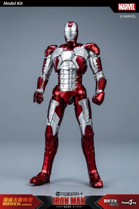 Pokmon Inspired 1:12 Iron Man Mark V Mk5 Action Figure Assembly Kit