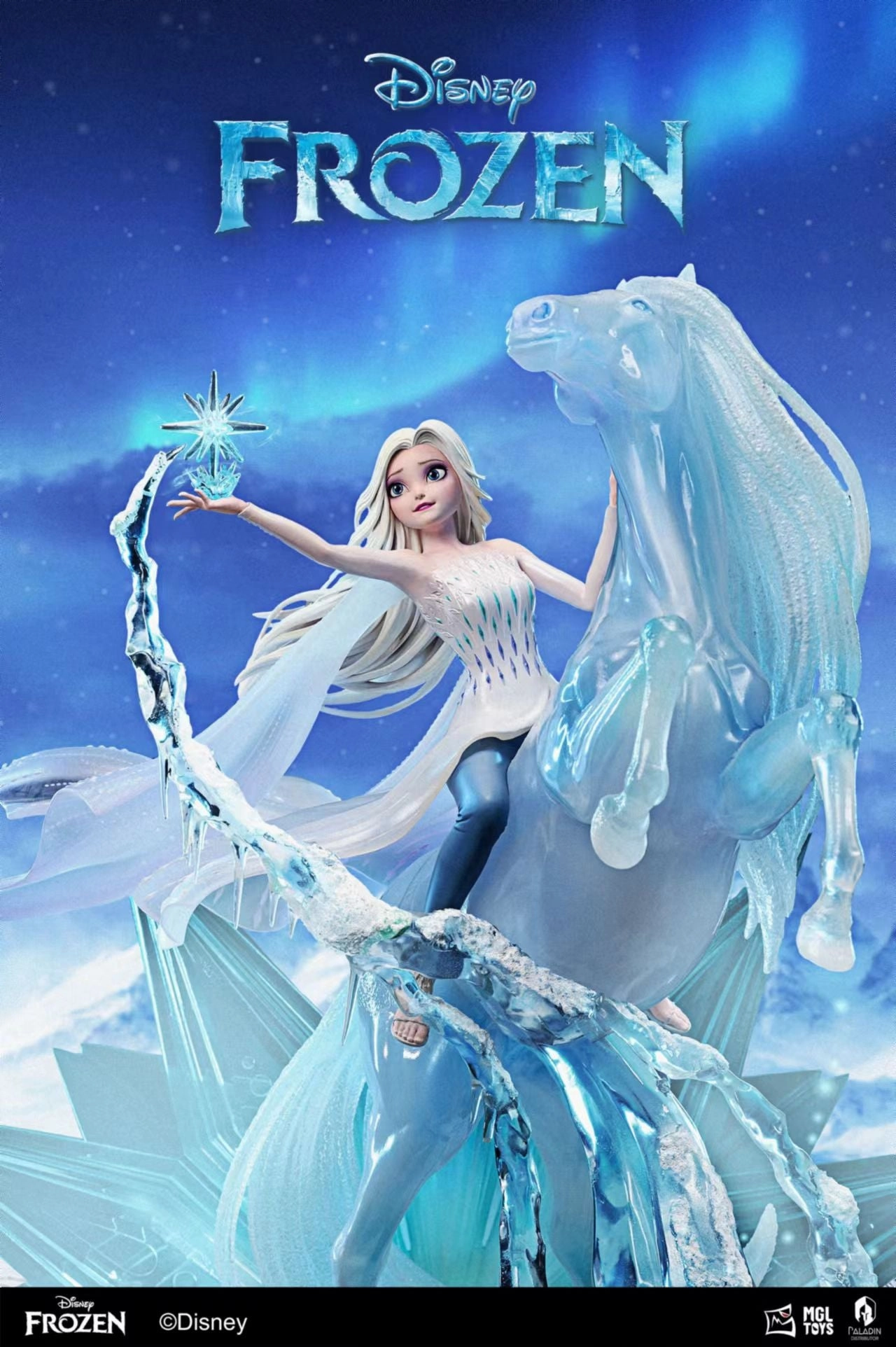 Artisanal Product Cultural Heritage Frozen II - Elsa Statue