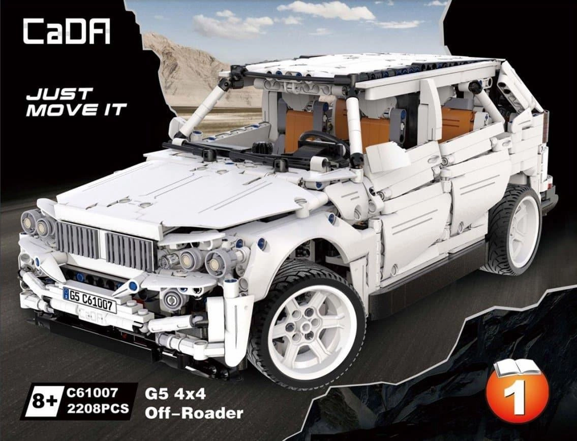 G5 4x4 Off-Road Car Building Blocks Set No Paywall