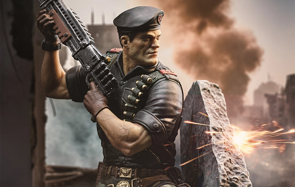 G.I Joe - Flint Art Scale 1/10 Museum Quality Birthday gift