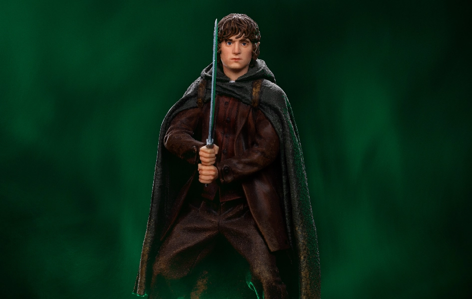 Silver Coated Frodo BDS Art Scale 1/10