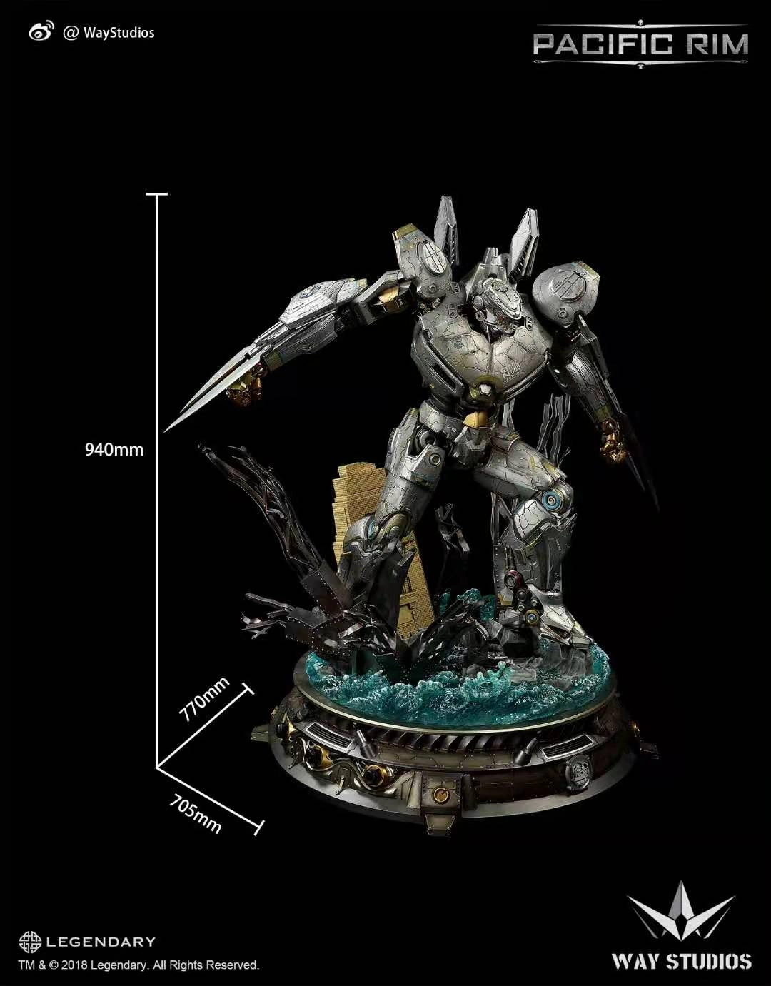 Interchangeable Part Pacific Rim - Striker Eureka Statue Standard Version