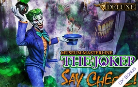 The Joker - Say Cheese! DX Bonus Version 1/3 Scale Statue School Project Swapable Head