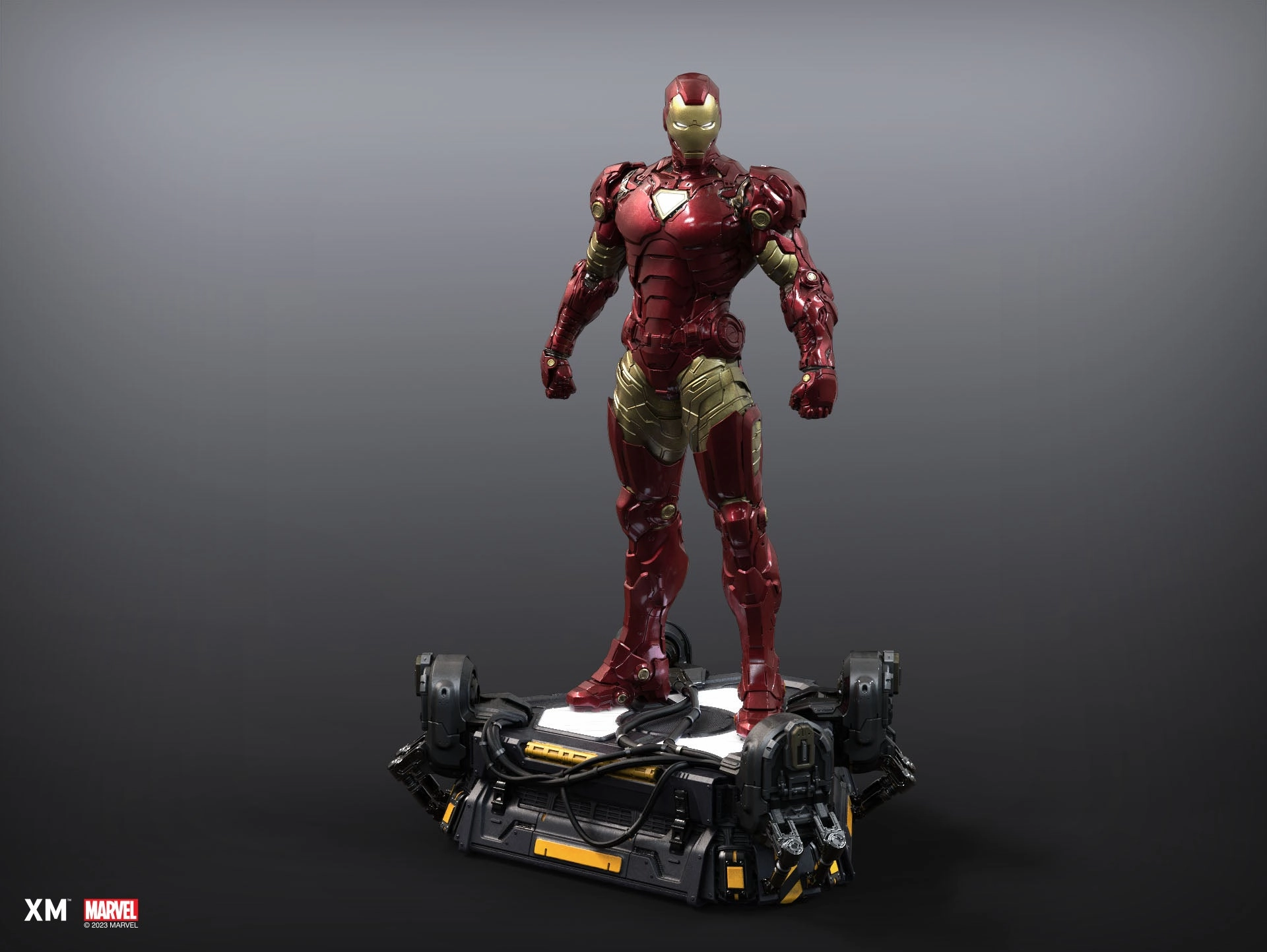 Iron Man - Suit Up (Ver. A) 1/4 Scale Statue Critically Acclaimed