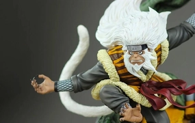 Viral Sensation Sound Effect Naruto: Sandaime Hokage The Last Fight 1/6 Scale Statue