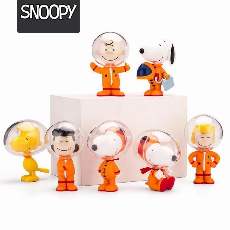 Snoopy Astronauts Mini Figure Haptic feedback