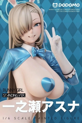 Mental health Genre Blending 1:6 Ichinose Asuna Bunny Girl Standing Version Figure Statue