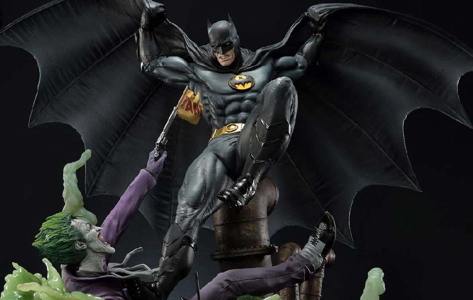 Everyday Use Batman vs The Joker (Concept By Jason Fabok) Deluxe Bonus Version 1/3 Scale Statue