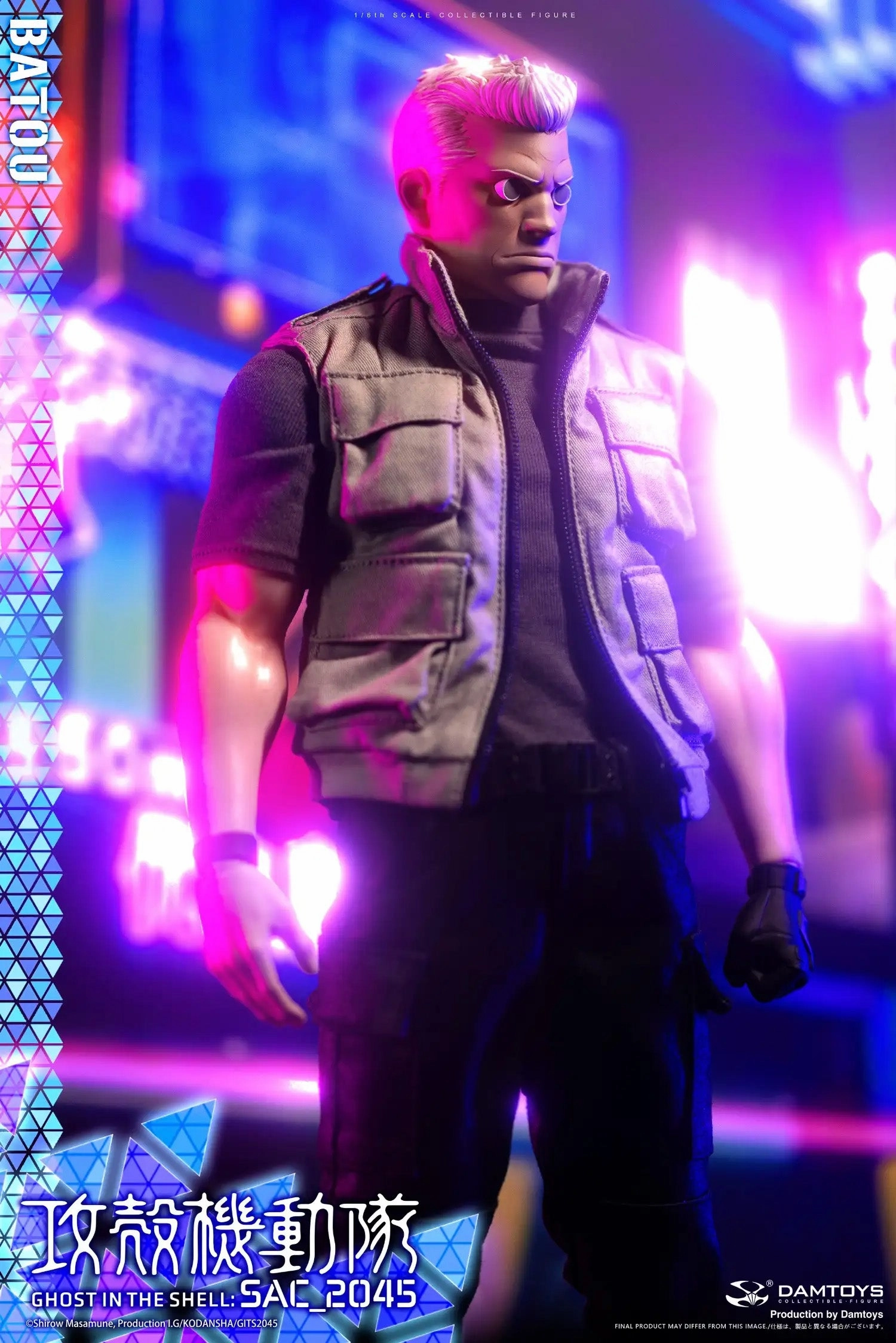 Master Collector Ghost in the Shell SAC_2045 - Batou 1/6 Scale Figure