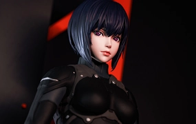 Ghost in the Shell SAC_2045 - Motoko Kusanagi (Combat Suit Version) 1/6 Scale Figure Eco Friendly Urban Vinyl