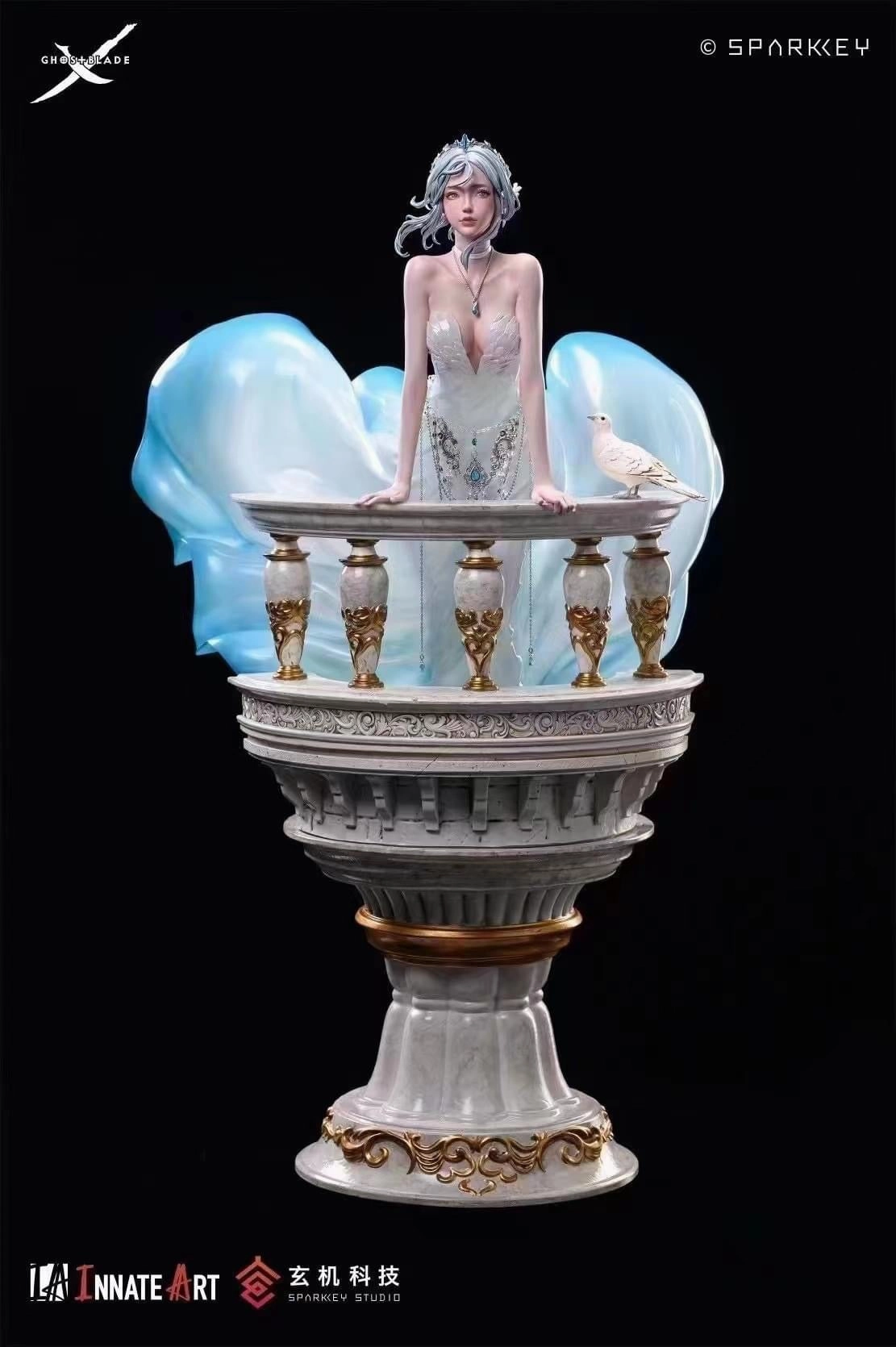 Learning Tool Cartoonish Design Ghostblade - Looking Ahead (Exclusive Ed.) 1/4 Scale 3D Wall Statue