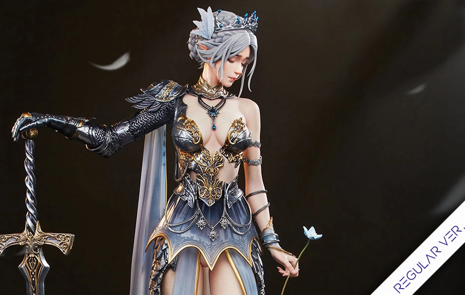 Social media Ghostblade - Princess Yan Shattered Statue (REGULAR Version)