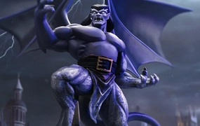 Gargoyles - Goliath Art Scale 1/10 Retro Game