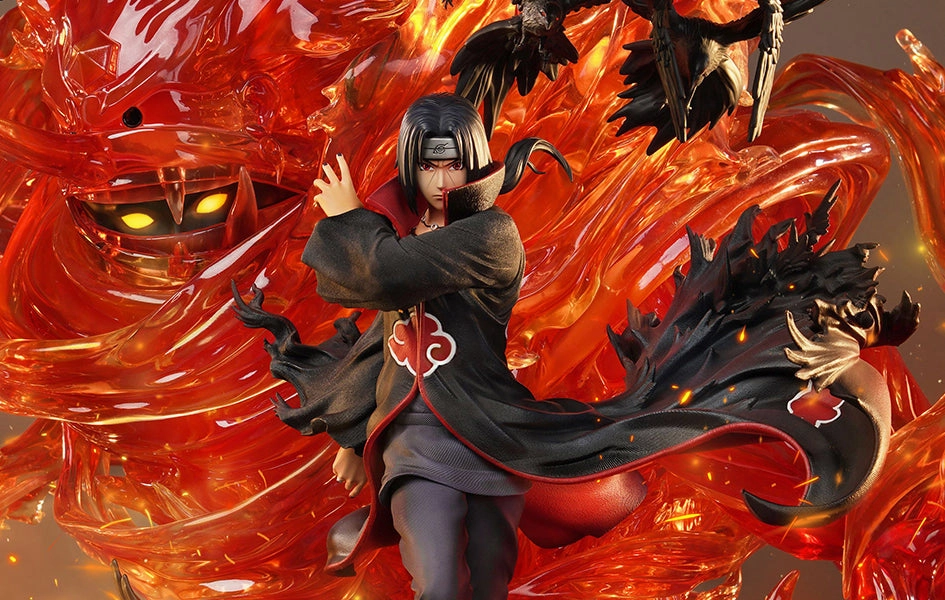 Underground Scene People Sculpture Itachi Uchiha Susanoo 1/8 Scale Diorama