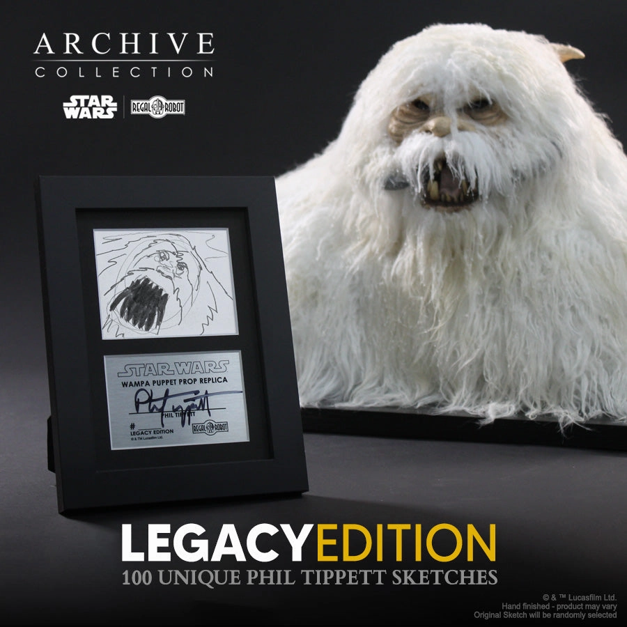 The Empire Strikes Back - Wampa Puppet (Legacy Edition) Prop Replica Chibi Figure Animation Cel
