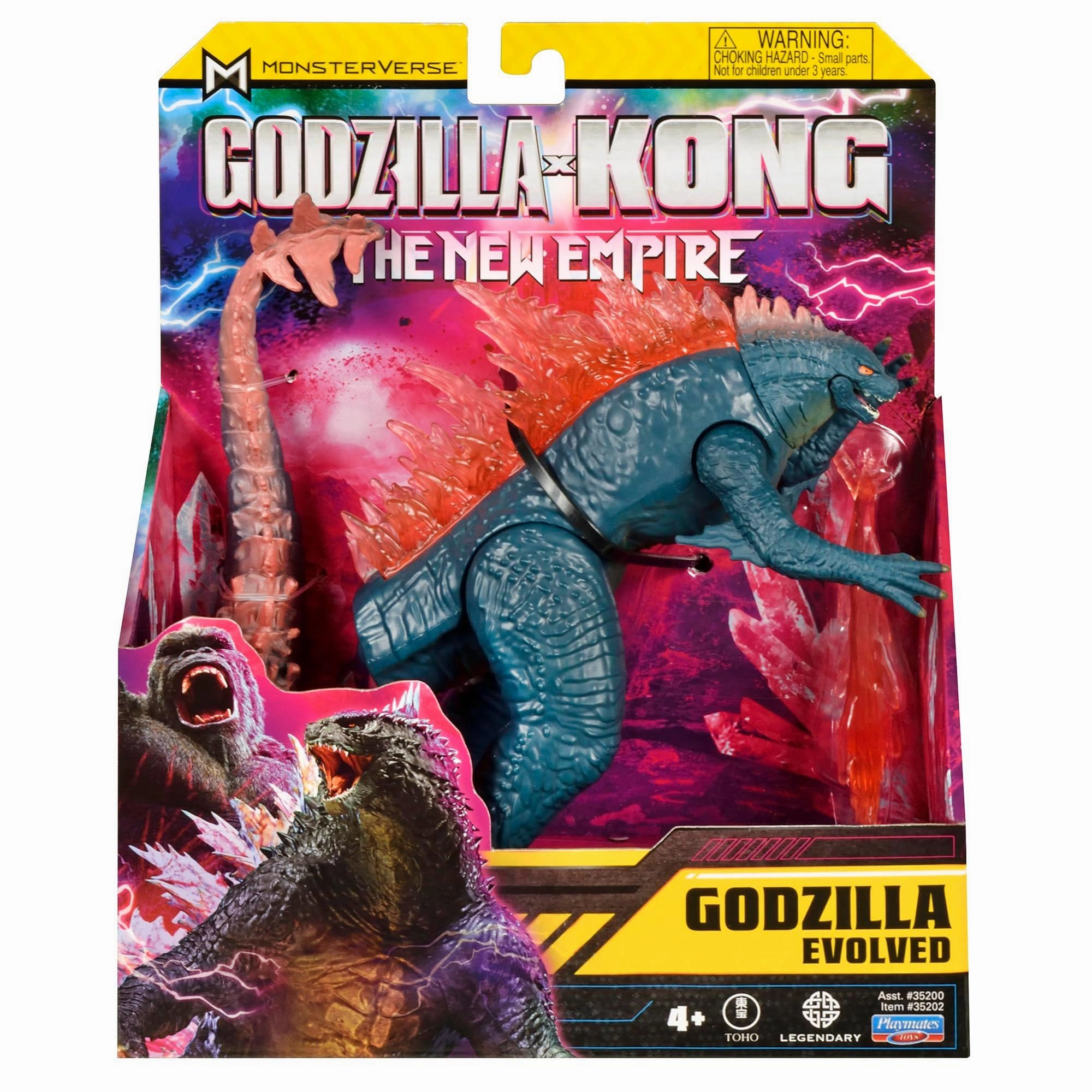 Single Player Godzilla Evolved with Heat Ray Action Toy