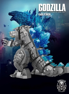 Achievement List Godzilla Mini Size Building Blocks