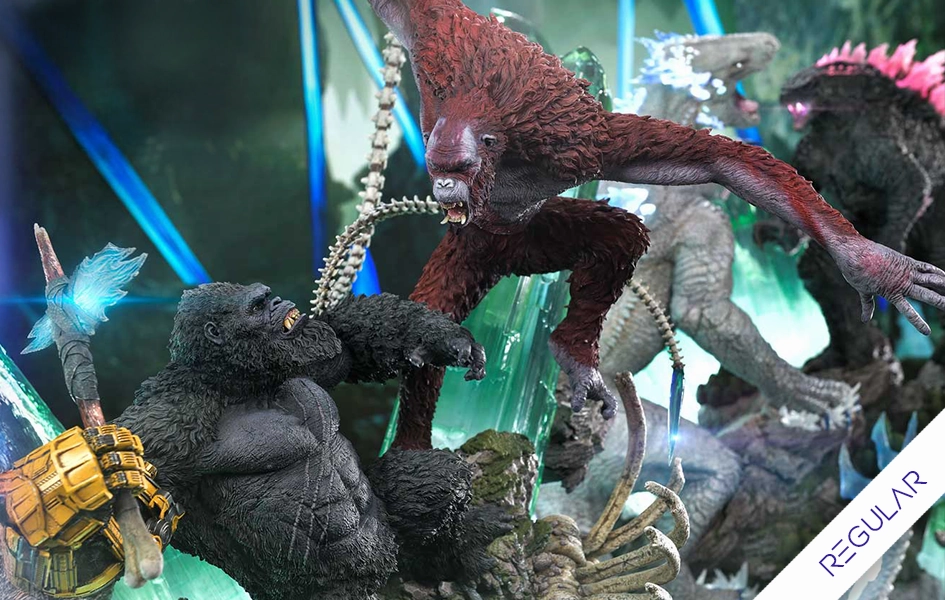 Godzilla x Kong: The New Empire - Kong vs. Skar King (Regular) Statue Baroque Figure