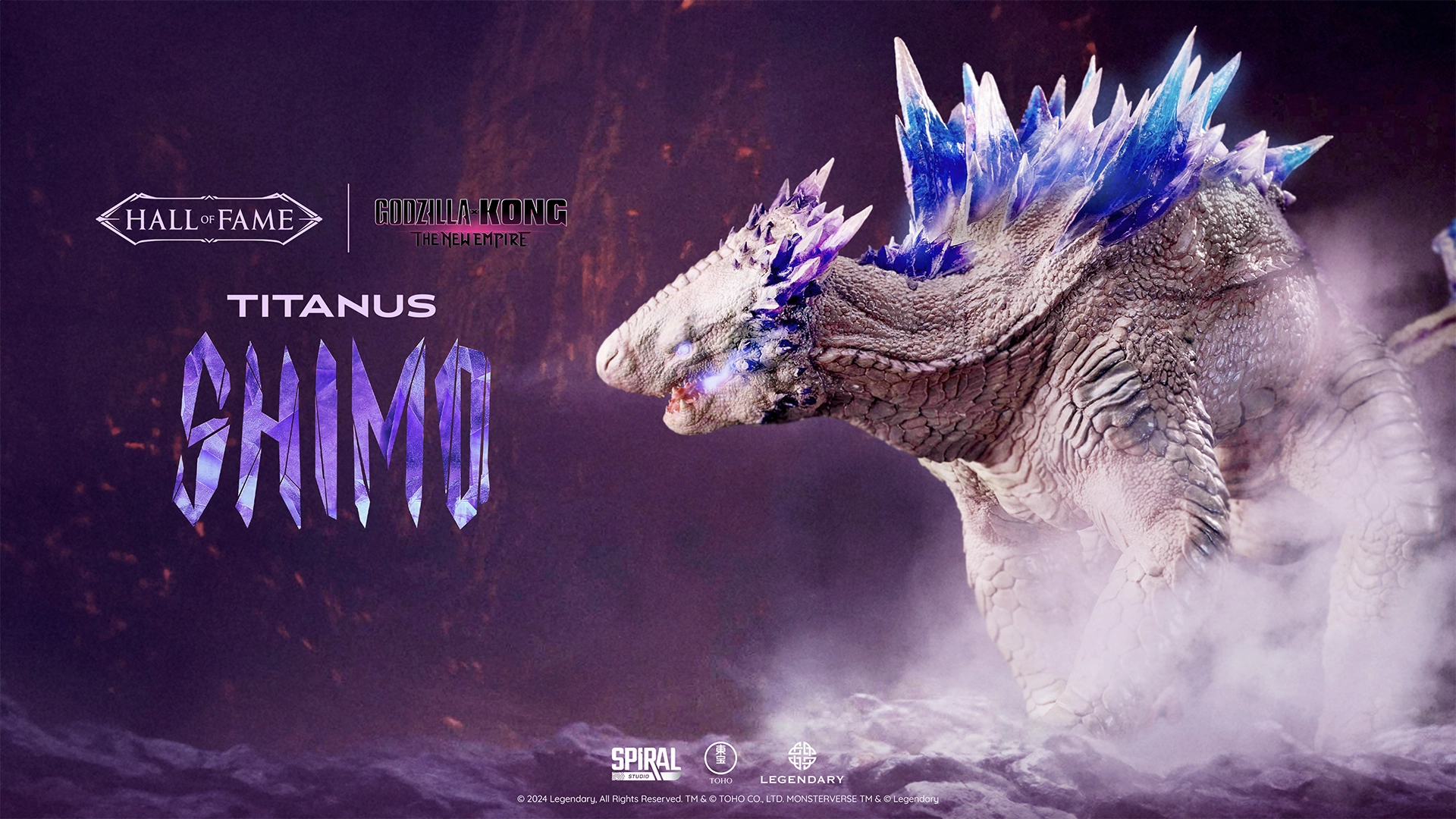 Display Hero Godzilla x Kong: The New Empire - Titanus Shimo (Standard) Statue