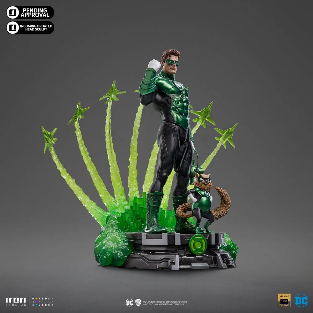 Green Lantern Unleashed Deluxe Art Scale 1/10 Archival Quality Garden Ornament