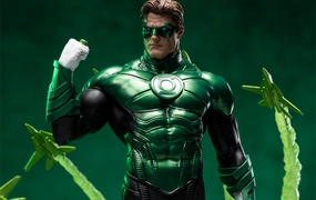 Green Lantern Unleashed Deluxe Art Scale 1/10 Office Accent