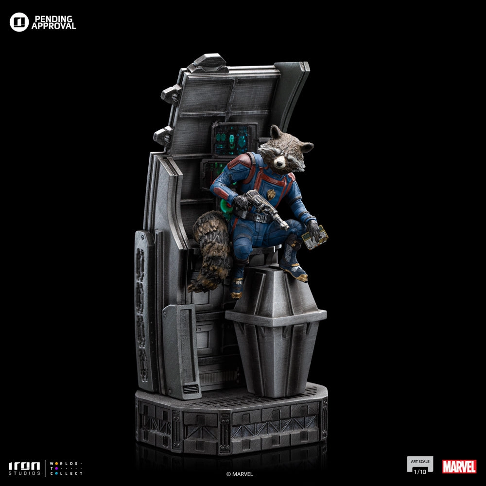 Guardians of the Galaxy Vol. 3 - Rocket Raccoon Art Scale 1/10 Fantasy Model Brand Advocate