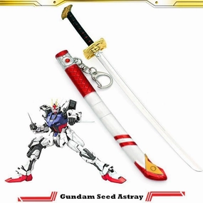 Roguelike Elements Developer Signature Gundam Astray Red Frame Sword Metal Replica