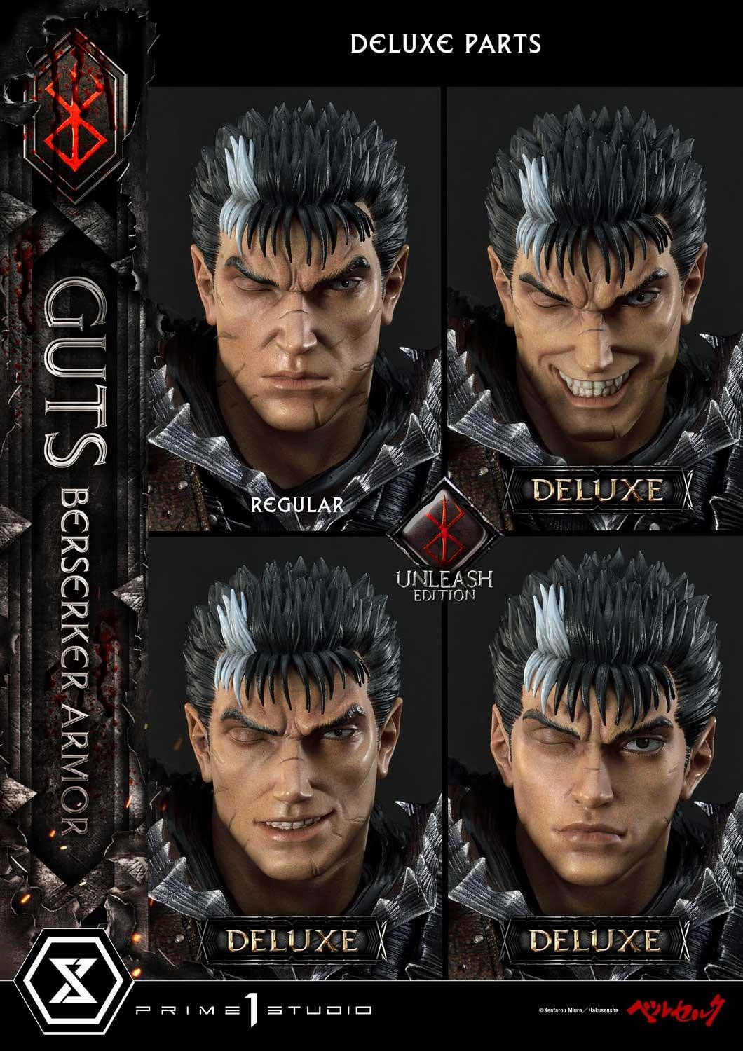 Guts Berserker Armor Deluxe Unleash Edition Fan Favorite Battle Model