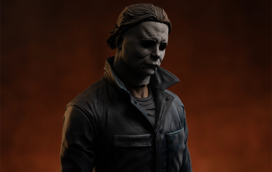 Assembly Required Retail Package Halloween - Michael Myers Art Scale 1/10