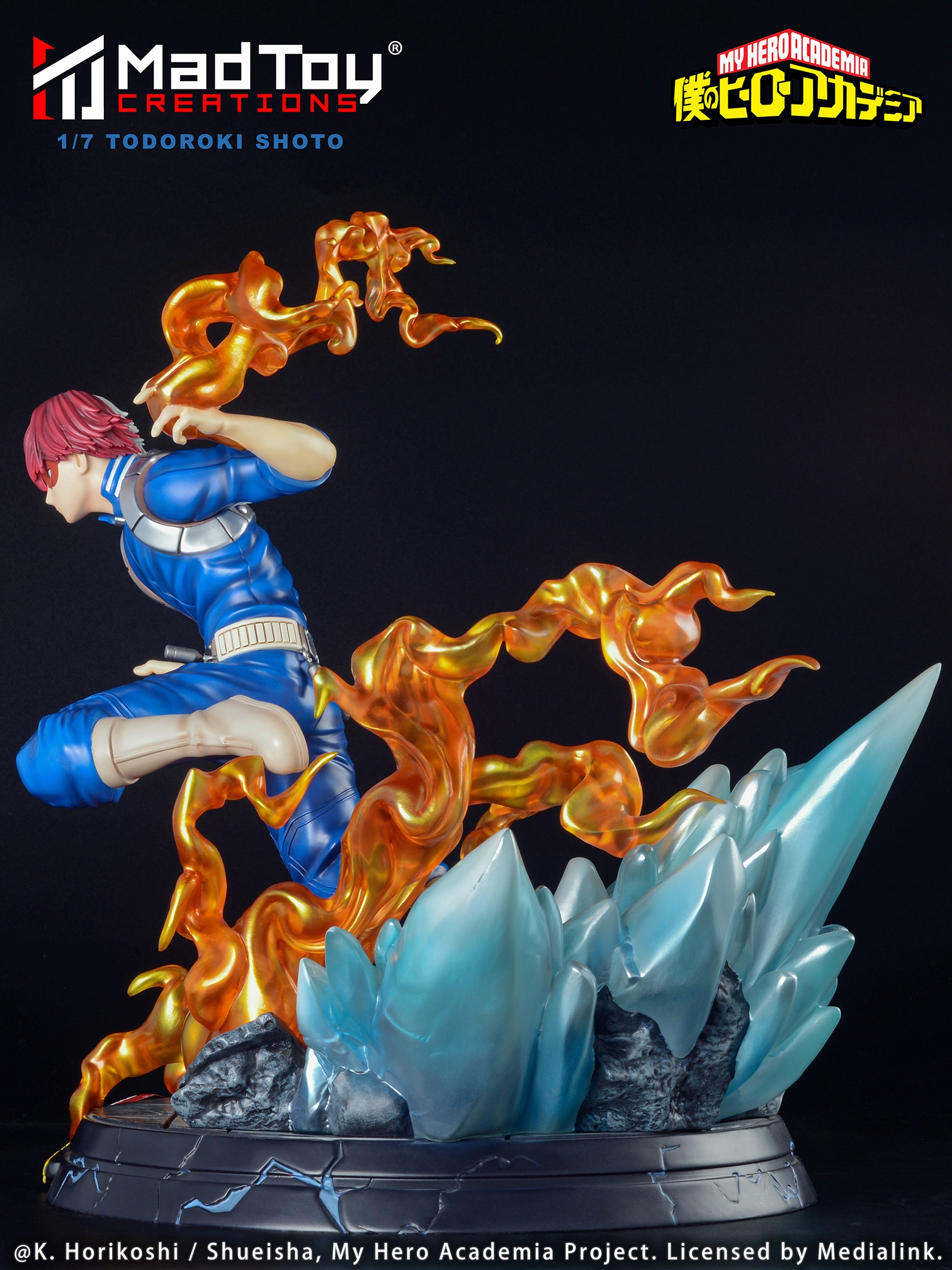 Shelving Ornament Battle Pose My Hero Academia - Shoto Todoroki 1/7 Scale Statue