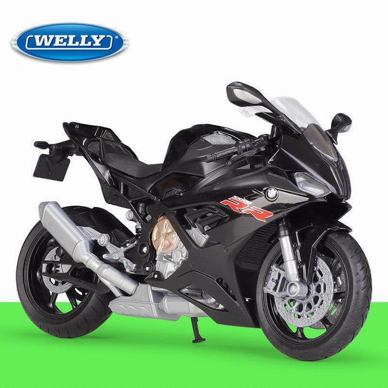 1:12 BMW S1000 RR 2021 Motorcycle Alloy Model Car Jungle Adventure Unique Approach