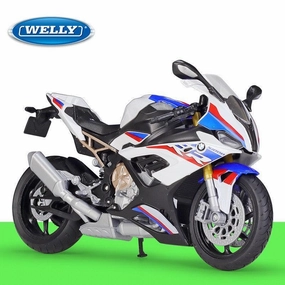 Driving Physics Memory Improvement 1:12 BMW S1000 RR 2021 Motorcycle Alloy Model Car