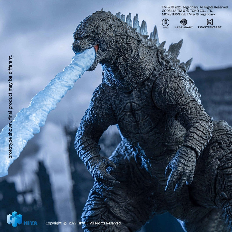 Colorblind Mode Sniping Mission Heat Ray Godzilla 2014 Translucent Version Action Figure