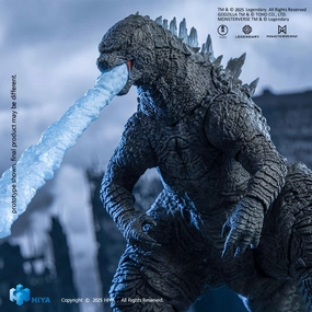 Colorblind Mode Sniping Mission Heat Ray Godzilla 2014 Translucent Version Action Figure