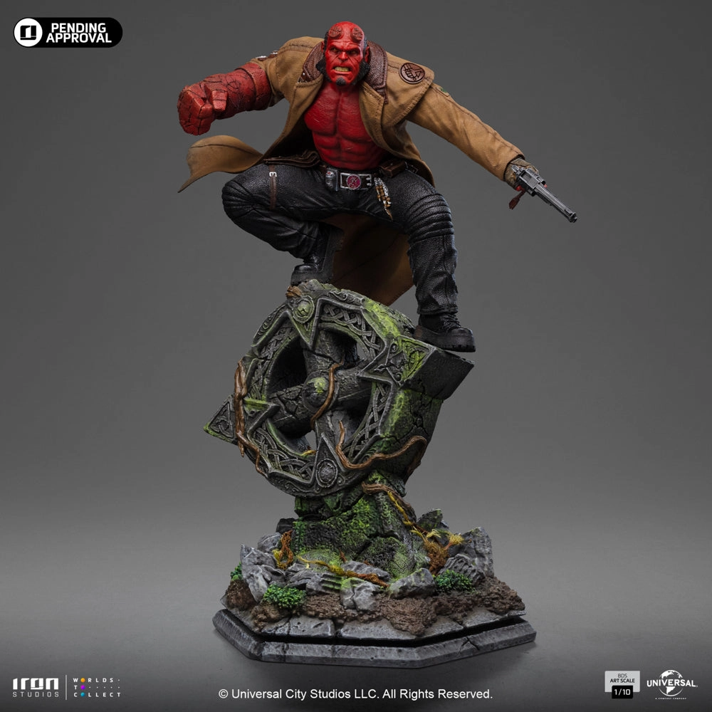 Hellboy 2 - Hellboy Art Scale 1/10 Monster Figure Family friendly