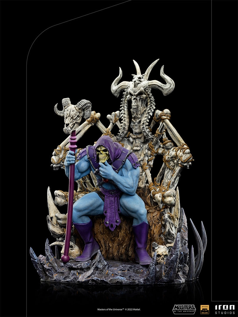 Designer Item Skeletor on Throne Deluxe Art Scale 1/10