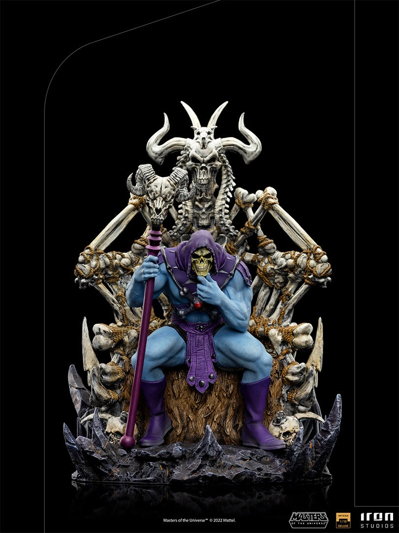 Skeletor on Throne Deluxe Art Scale 1/10 Recognition Gift Staircase Decor
