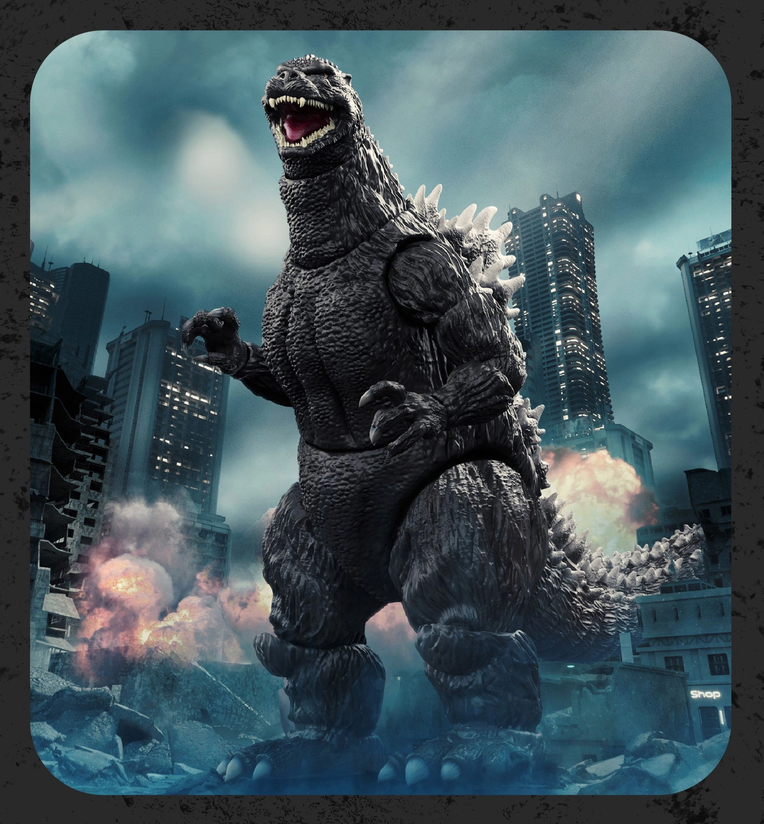 Revived Franchise Visual Masterpiece Heisei Godzilla 1989 Action Figure