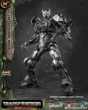 Transformers Scourge AMK Series Model Kit Balance Change Closed Beta
