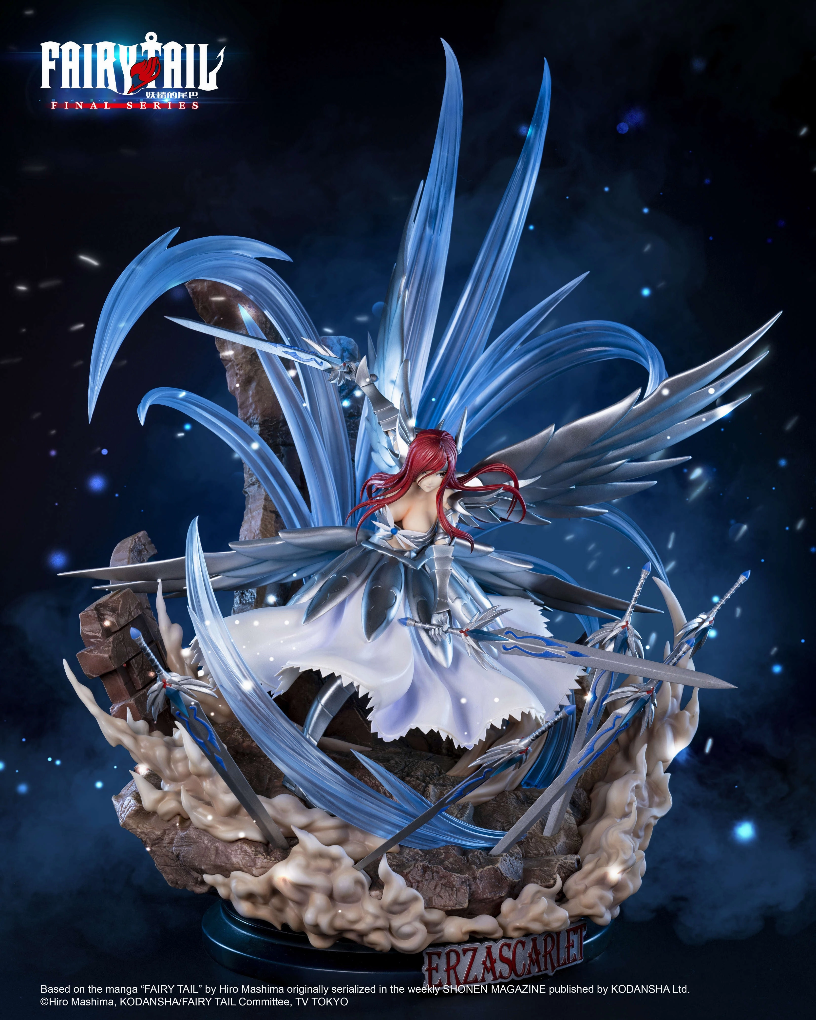 Fairy Tail - Erza Scarlet 1/6 Scale Statue Podcast Studio