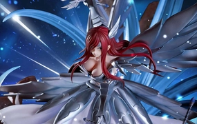 Dinosaur Replica Gaming Peripheral Fairy Tail - Erza Scarlet 1/6 Scale Statue