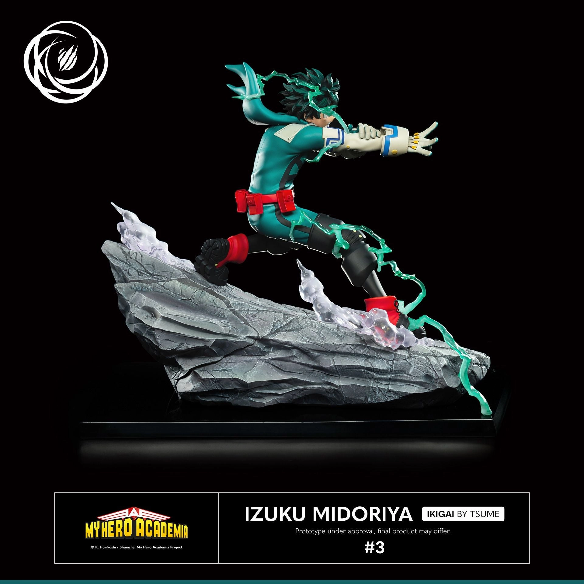 Collectors Item Race Car Driver Izuku Midoriya Ikigai 1/6 Scale Statue