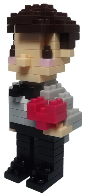 Lake Ecology Recycling Project Daiso PB0041??Groom New??108 Pieces Mini Block