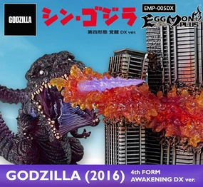 Pixel Art EGGMON Plus SHIN GODZILLA 2016 AWAKENING DX Version Figure Statue